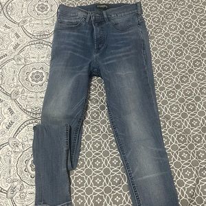 Express high rise skinny jeans